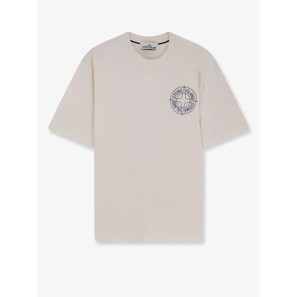 Stone Island Men Organic Cotton T-Shirt